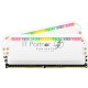 Модуль памяти Corsair DDR4, 3600MHz 16GB 2x8GB DIMM, Unbuffered, 18-19-19-39, XMP 2.0, DOMINATOR PLATINUM RGB White Heatspreader, RGB LED, 1.35V