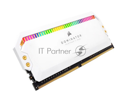 Модуль памяти Corsair DDR4, 3600MHz 16GB 2x8GB DIMM, Unbuffered, 18-19-19-39, XMP 2.0, DOMINATOR PLATINUM RGB White Heatspreader, RGB LED, 1.35V
