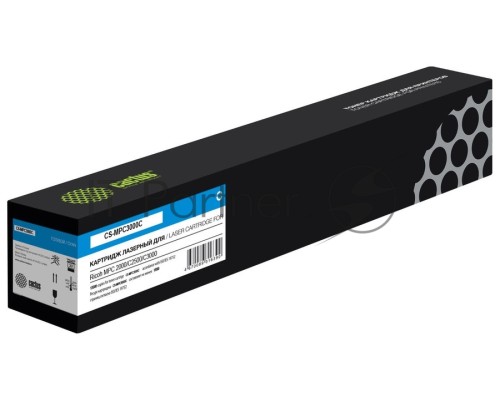 Картридж лазерный Cactus CS-MPC3000C 842033 голубой (15000стр.) для Ricoh MPC2000/C2500/C3000