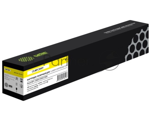 Картридж лазерный Cactus CS-MPC3000Y 842031 желтый (15000стр.) для Ricoh MPC2000/C2500/C3000