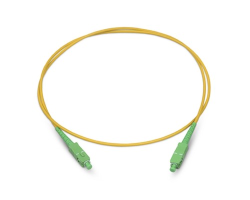 [Cabeus Патч-корды волоконно-оптические, пигтейлы] Cabeus FOP(s)-9-SC/APC-SC/APC-5m Шнур оптический simplex SC/APC-SC/APC 9/125 sm 5м LSZH