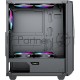 Компьютерный корпус GameMax [REVOLT] ATX,Черн,USB3.0,Зак.стекло,1*120мм вент+контроллер без БП [MFG.3606]