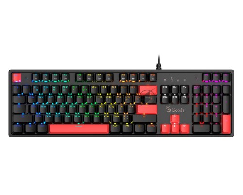 Клавиатура A4Tech Bloody S510N механическая черный/красный