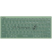 Клавиатура A4Tech Fstyler FBX51C зеленый USB беспроводная BT/Radio slim Multimedia