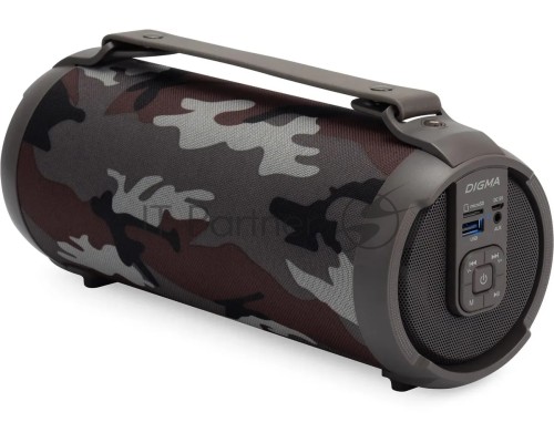Колонка портативная Digma D-PS1520 камуфляж/камуфляж 16W 1.0 BT 10м 1500mAh (SP1520C)