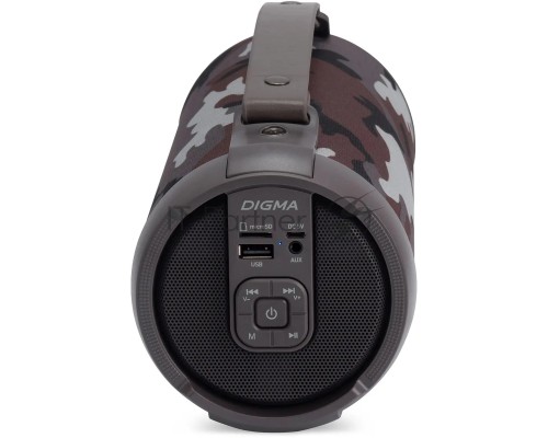 Колонка портативная Digma D-PS1520 камуфляж/камуфляж 16W 1.0 BT 10м 1500mAh (SP1520C)