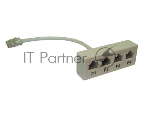 Адаптер-Y LANMASTER 4 параллельных порта (TWT-Y-1P4)