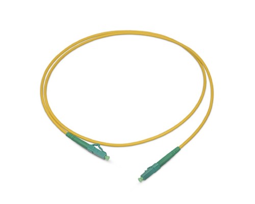 [Cabeus Патч-корды волоконно-оптические, пигтейлы] Cabeus FOP(s)-9-LC/APC-LC/APC-1m Шнур оптический simplex LC/APC-LC/APC 9/125 sm 1м LSZH