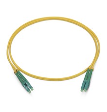 Cabeus FOP(d)-9-LC/APC-LC/APC-1m Шнур оптический duplex LC/APC-LC/APC 9/125 sm 1м LSZH