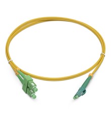 Cabeus FOP(d)-9-LC/APC-SC/APC-3m Шнур оптический duplex LC/APC-SC/APC 9/125 sm 3м LSZH