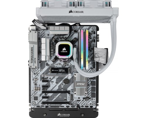 Модуль памяти Corsair DDR4, 3200MHz 32GB 2x16GB Dimm, Unbuffered, 16-20-20-38, XMP 2.0, Vengeance RGB Pro SL White Heatspreader, RGB LED, Black PCB, 1.35V, for AMD Ryzen & Intel