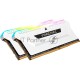 Модуль памяти Corsair DDR4, 3200MHz 32GB 2x16GB Dimm, Unbuffered, 16-20-20-38, XMP 2.0, Vengeance RGB Pro SL White Heatspreader, RGB LED, Black PCB, 1.35V, for AMD Ryzen & Intel