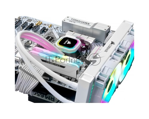 Модуль памяти Corsair DDR4, 3200MHz 32GB 2x16GB Dimm, Unbuffered, 16-20-20-38, XMP 2.0, Vengeance RGB Pro SL White Heatspreader, RGB LED, Black PCB, 1.35V, for AMD Ryzen & Intel