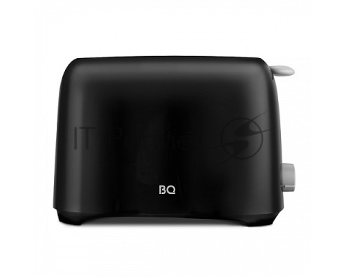 Тостер BQ T1007, 700вт, черный/серый