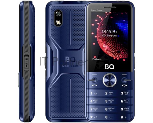 Мобильный телефон BQ 2842 Disco Boom, синий/черный