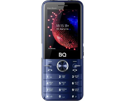 Мобильный телефон BQ 2842 Disco Boom, синий/черный