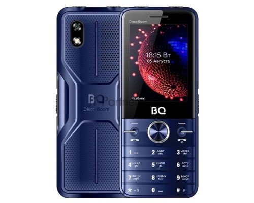 Мобильный телефон BQ 2842 Disco Boom, синий/черный