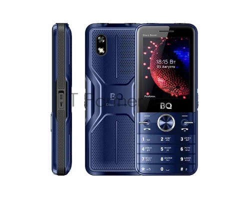 Мобильный телефон BQ 2842 Disco Boom, синий/черный