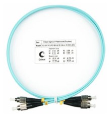 Cabeus FOP-50-FC-FC-1m Шнур оптический duplex FC-FC 50/125 mm OM3 1м LSZH