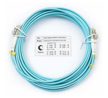 Cabeus FOP-50-LC-LC-7m Шнур оптический duplex LC-LC 50/125 mm OM3 7м LSZH