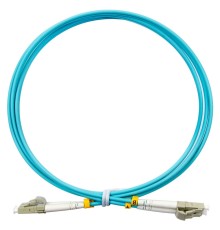 Cabeus FOP-50-LC-LC-0,5m Шнур оптический duplex LC-LC 50/125 mm OM3 0,5м LSZH