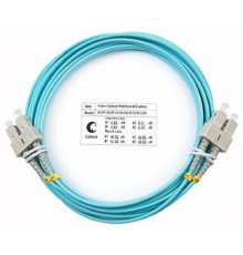 Cabeus FOP-50-SC-SC-7m Шнур оптический duplex SC-SC 50/125 mm OM3 7м LSZH