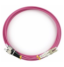 Cabeus FOP-50-OM4-LC-FC-2m Шнур оптический duplex LC-FC 50/125 mm OM4 2м LSZH