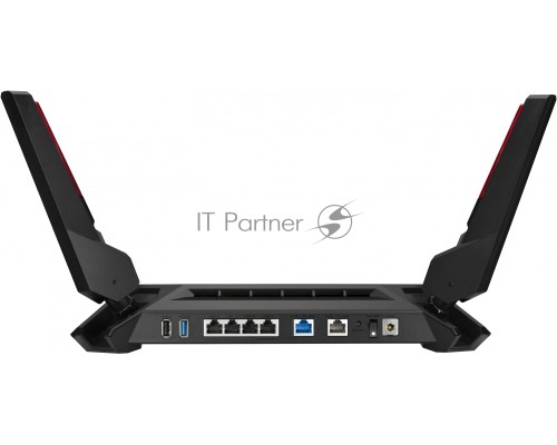 Роутер ASUS ROG GT-AX6000  802.11b/g/n/ac, ax, до 1148 + 4804Мбит/c, 2,4 + 5 гГц, 8 антенн, USB, GBT LAN; 90IG0780-MO3B00