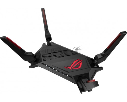 Роутер ASUS ROG GT-AX6000  802.11b/g/n/ac, ax, до 1148 + 4804Мбит/c, 2,4 + 5 гГц, 8 антенн, USB, GBT LAN; 90IG0780-MO3B00