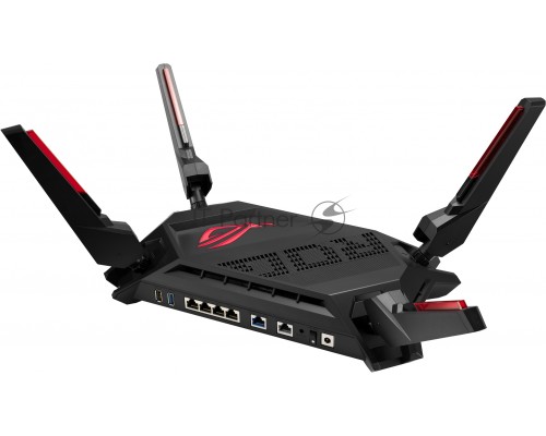 Роутер ASUS ROG GT-AX6000  802.11b/g/n/ac, ax, до 1148 + 4804Мбит/c, 2,4 + 5 гГц, 8 антенн, USB, GBT LAN; 90IG0780-MO3B00
