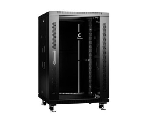 [Cabeus Монтажные шкафы] Cabeus SH-05C-18U60/100-BK Шкаф монтажный телекоммуникационный 19