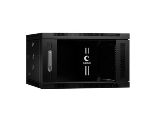 [Cabeus Монтажные шкафы] Cabeus SH-05F-6U60/35-BK Шкаф телекоммуникационный настенный 19