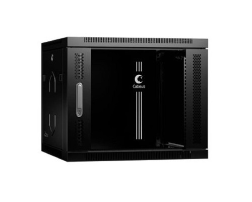 [Cabeus Монтажные шкафы] Cabeus SH-05F-9U60/35-BK Шкаф телекоммуникационный настенный 19