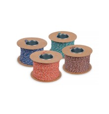 Cabeus UTP-1P-Cat.5e-SOLID-CROSS-500-BR (Jumper Wire) Кроссировочная витая пара, неэкранированная U/UTP, категория 5e, 1 пара (24 AWG), одножильный (solid), без общей внешней оболочки, коричневая, 500