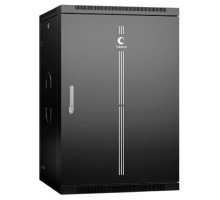 Cabeus SH-05F-22U60/60m-R-BK Шкаф телекоммуникационный настенный разобранный 19