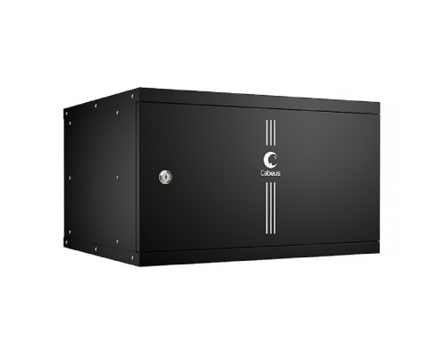 [Cabeus Монтажные шкафы] Cabeus WSC-05D-6U55/45m-BK Шкаф телекоммуникационный настенный 19