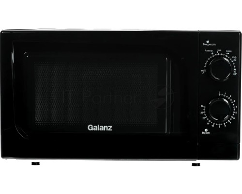 Микроволновая печь Galanz MOS-2004MB черный 20л 700Вт поворотный механизм