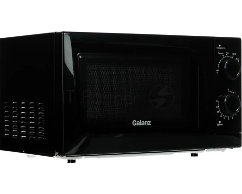 Микроволновая печь Galanz MOS-2004MB черный 20л 700Вт поворотный механизм