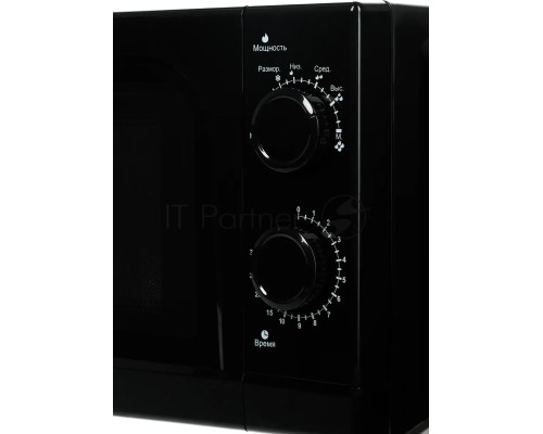 Микроволновая печь Galanz MOS-2004MB черный 20л 700Вт поворотный механизм