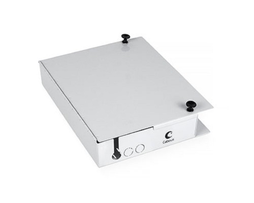 [Cabeus Монтажные шкафы] Cabeus JJT-16-ST Бокс оптический настенный на 16 ST со сплайс-кассетой и КДЗС (без пигтейлов и проходных адаптеров)