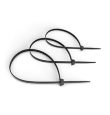 Cabeus GTOUT-370 Стяжка нейлоновая неоткрывающаяся, безгалогенная (halogen free), 370x3.6мм, черная, outdoor (для использования от -40 до +85 C), устойчивая к UV, (100 шт)