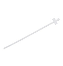 Cabeus GTM-200 Стяжка нейлоновая неоткрывающаяся, безгалогенная (halogen free), 200x2.5мм, с площадкой для маркера (100 шт)