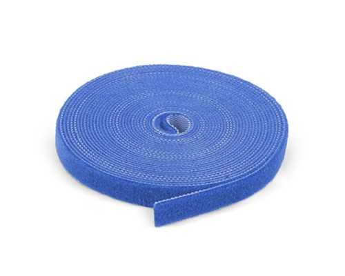 [Cabeus Стяжки, крепежные материалы, маркеры] Cabeus ROL-5x9-BL Лента (липучка) в рулоне, ширина 9 мм, длина 5 м, синяя