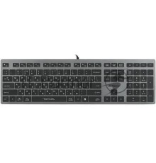 Клавиатура A4Tech Fstyler FX60 серый/белый