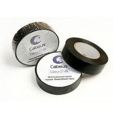 Cabeus ET-BK Изоляционная лента черная 19ммх20мх0.13мм