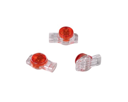 [Cabeus Стяжки, крепежные материалы, маркеры] Cabeus KT3-UR зажим соединительный скотч-лок, жила 0,4-0,9мм, (25 шт)