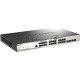 Управляемый коммутатор 2 уровня D-Link DGS-1210-28MP/ME/B2A PROJ с 24 портами 10/100/1000Base-T и 4 портами 1000Base-X SFP (24 порта с поддержкой PoE 802.3af/802.3at (30 Вт), PoE-бюджет 370 Вт)