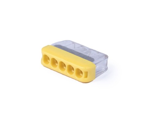 [Cabeus Наконечники и клеммы] Cabeus MX-205 Клемма соединительная 5-ти проводная 0,5-2,5 (1шт) (WAGO 2273-205)