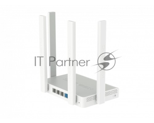 Роутер беспроводной Keenetic Speedster (KN-3012) с Mesh Wi-Fi 5 AC1200 и 4-портовым Smart-коммутатором
