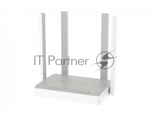 Роутер беспроводной Keenetic Speedster (KN-3012) с Mesh Wi-Fi 5 AC1200 и 4-портовым Smart-коммутатором